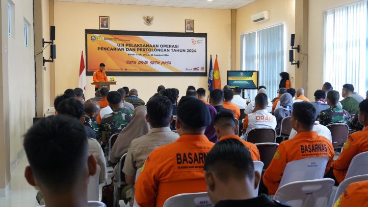 Basarnas Uji Pelaksanaan Operasi SAR di Aceh
