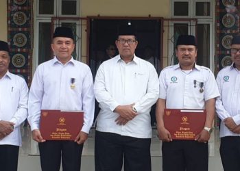 Hamdan Terima Penghargaan Satyalancana Karya Satya dari Presiden