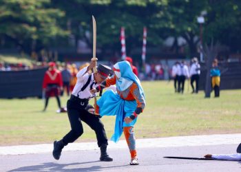 Upacara HUT ke-79 RI di Aceh Dimeriahkan Drama Kolosal Laksamana Malahayati