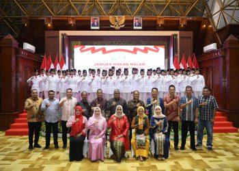 Paskibraka Aceh Dijamu Pj Gubernur