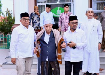 Pj Gubernur Temui Abu Kuta, Abu Mudi dan Waled Nu