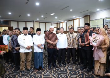 Pj Bupati Aceh Besar Sambut Kedatangan Pj Gubernur Aceh