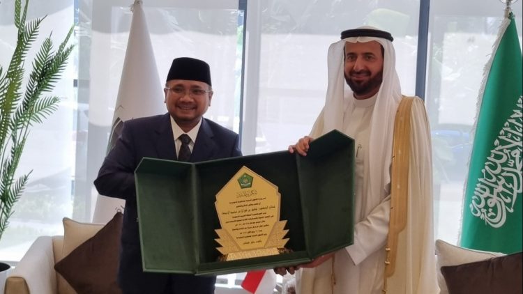 Menag Yaqut Diterima Menhaj Tawfiq, Bahas Persiapan Haji 1446 H/2025 M