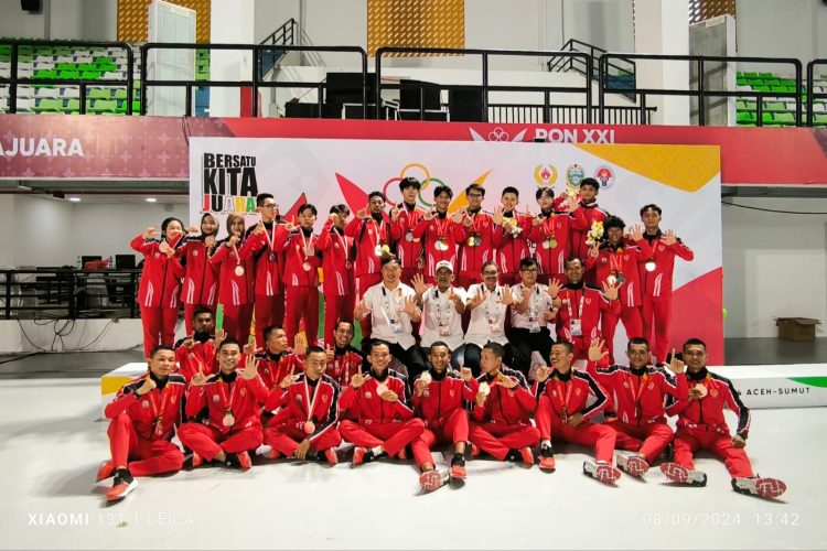 Atlet Barongsai Aceh Rebut 5 Medali di PON XXI 2024