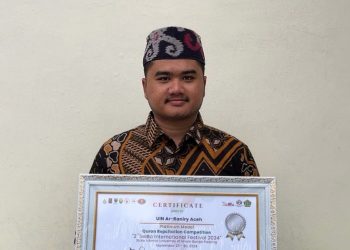 Personel Polda Aceh Harumkan Nama UIN Ar-Raniry di SIF 2024, Raih Juara MHQ 30 Juz