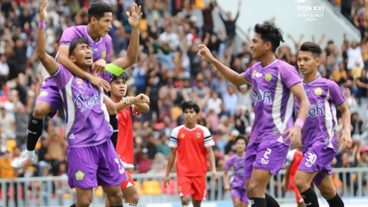 Tim Sepak Bola PON Aceh Raih Medali Perunggu Usai Kalahkan Kalsel