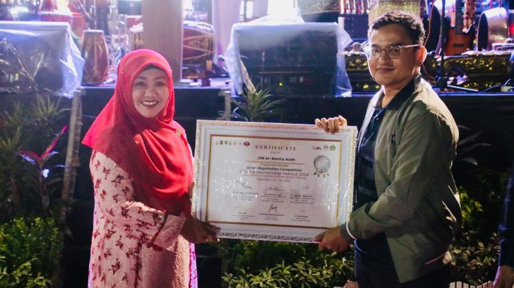 UIN Ar-Raniry Aceh Bawa Pulang 3 Medali Platinum di Seiba International Festival 2024