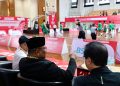 Pj Gubernur Safrizal Saksikan Laga Basket Jawa Tengah vs Jawa Timur