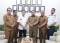 Plt Kepala Kantor Pertanahan Aceh Besar Audiensi dengan Pj Bupati