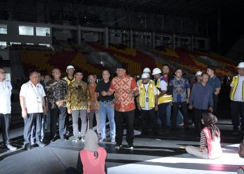 Pj Gubernur Safrizal Bersama Menko PMK Cek Gladi Pembukaan PON XXI Aceh-Sumut 2024