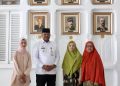 Pj Gubernur Safrizal Terima Ahli Waris Laksamana Malahayati