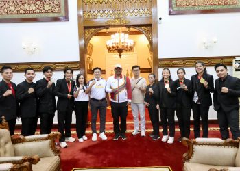 Tim PON Sulut Berkunjung Meuligoe Gubernur Aceh