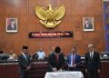 Pj Gubernur-Ketua DPRA Teken Nota Kesepakatan Bersama Rancangan KUA PPAS 2025