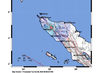 Gempa Darat M 4,7 Terjadi di Pidie Jaya, Getaran Terasa hingga Aceh Tengah