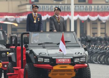 Jokowi Pimpin Apel Kesiapan Pengamanan Pelantikan Presiden dan Wakil Presiden 2024