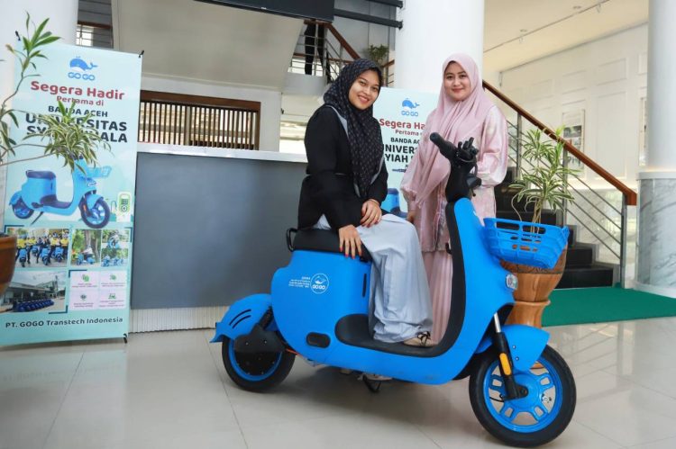 Sepeda Listrik GOGO Bakal Wira-wiri di Lingkungan Universitas Syiah Kuala