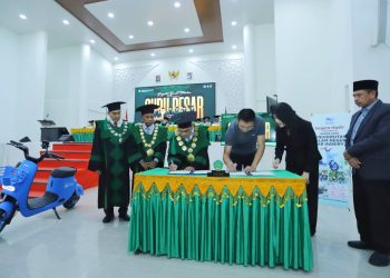 Sepeda Listrik Siap Beroperasi di Lingkungan Kampus UIN Ar-Raniry Banda Aceh