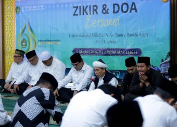 UIN Ar-Raniry Gelar Zikir dan Doa Bersama Peringati Milad ke-61