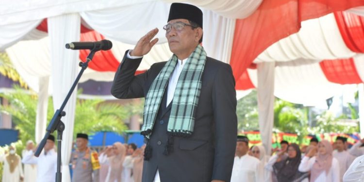 Upacara Hari Santri Nasional 22 Oktober 2024 di Aceh Dipimpin Plt Sekda