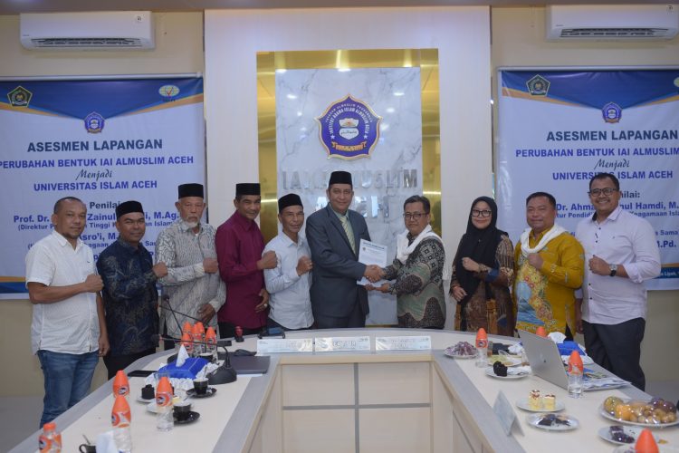 Diktis Kemenag RI Lakukan Asesmen Perubahan Bentuk IAI Almuslim Aceh