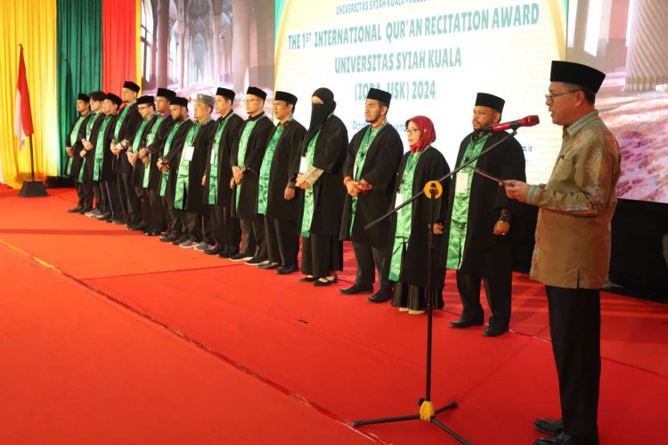 Mahasiswa 21 Kampus dari 4 Negara Ikut International Qur'an Recitation Awards USK
