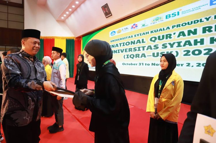 Diikuti 21 Kampus dari 4 Negara, Universitas Syiah Kuala Juara Umum IQRA-USK
