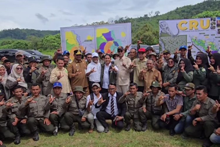 Menhut Raja Juli Lakukan Kunjungan Kerja ke CRU DAS Peusangan di Bener Meriah