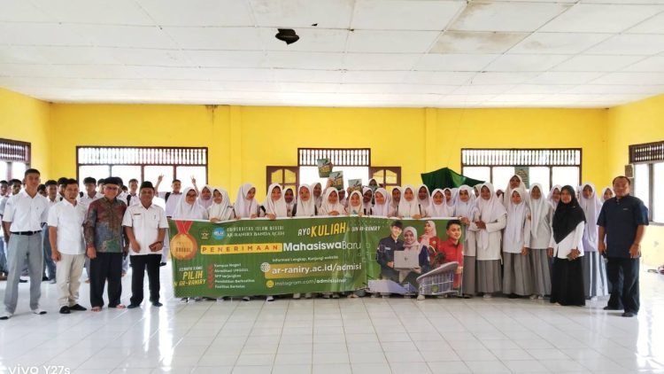 UIN Ar-Raniry Sosialisasi Penerimaan Mahasiswa Baru 2025 di MAN 1 Langsa