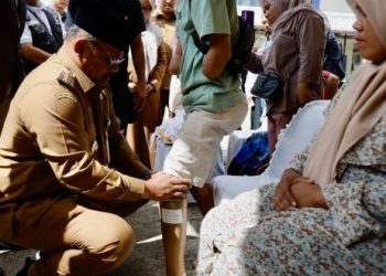 Hari Disabilitas Internasional di Aceh, 56 Difabel Terima Bantuan Kaki Palsu