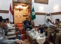 Rektor UIN Ar-Raniry Temui Pj Gubernur Bahas Aceh International Forum 2024