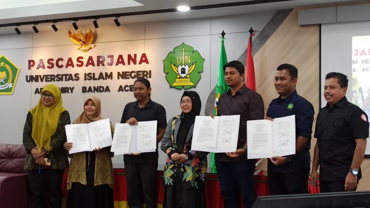 AJI Banda Aceh dan MJC Jalin Kerja Sama dengan S2 KPI UIN Ar-Raniry