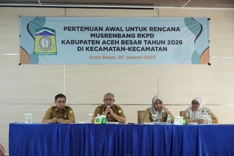 Aceh Besar Gelar Pertemuan Awal Rencana Musrenbang RKPD 2026