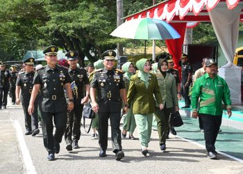 Pangdam IM Lantik Bintara Muda TNI AD dalam Upacara Penutupan Pendidikan