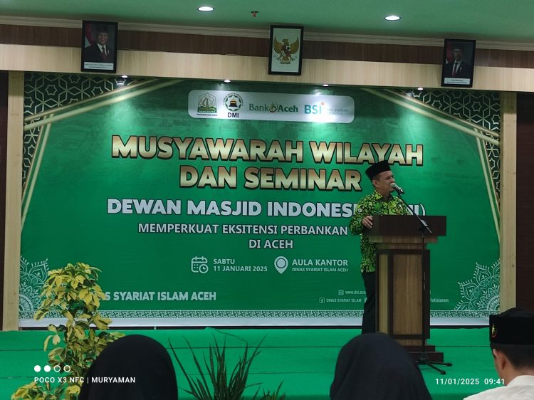Tgk Fakhruddin Lahmuddin Kembali Pimpin DMI Aceh