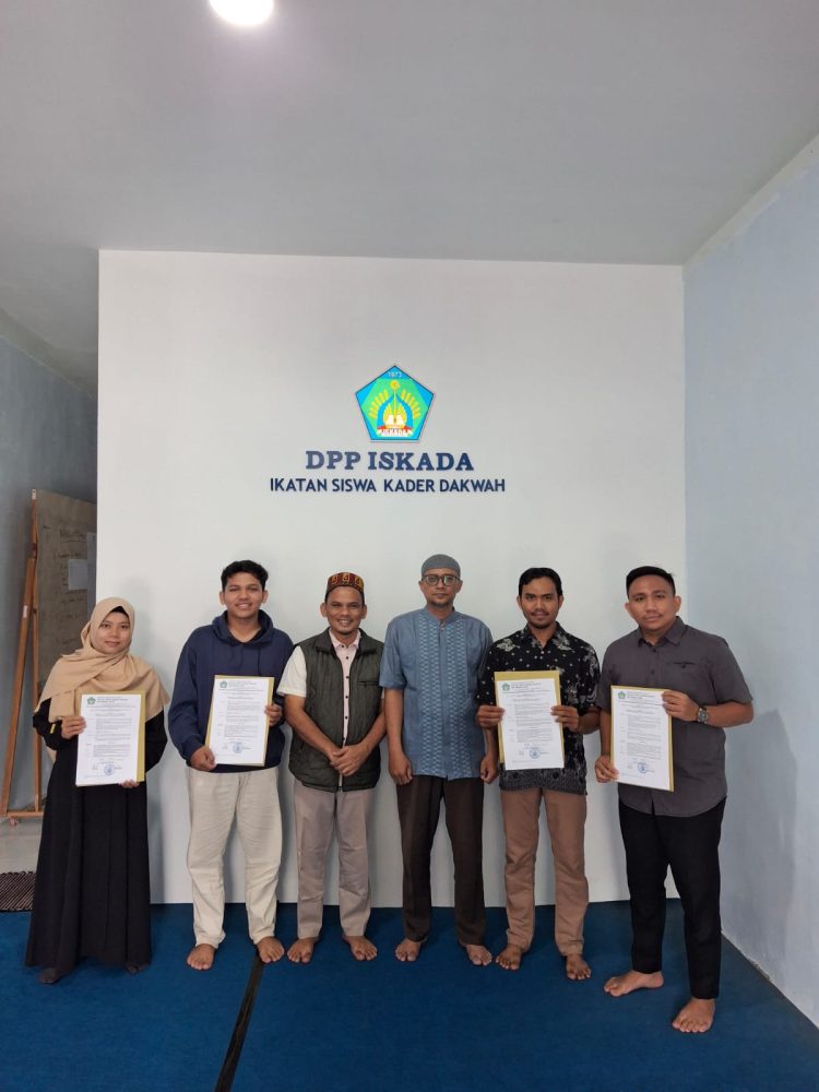 ISKADA Serahkan SK Mandataris, Pengurus DPW Siap Jalankan Amanah Dakwah