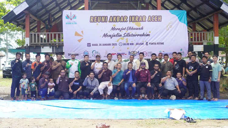 IKRAR Aceh Gelar Reuni Akbar Perdana di Pantai Rinting Aceh Besar