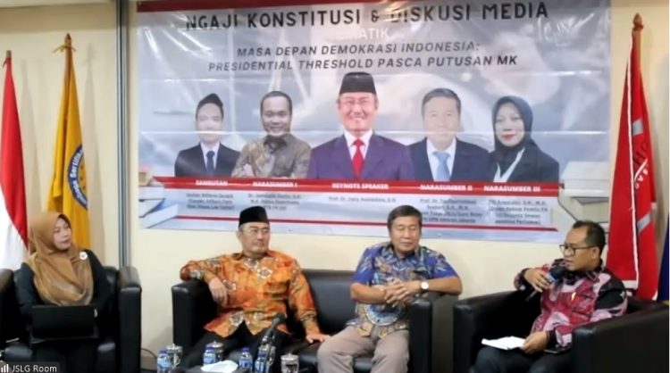 Ngopi Konstitusi ke-157 Bahas Presidential Threshold Pasca Putusan MK