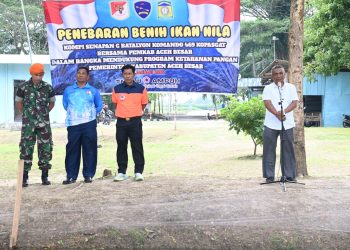 Aceh Besar Lepas Bibit Ikan, Dukungan Nyata Pelestarian Lingkungan dan Ketahanan Pangan