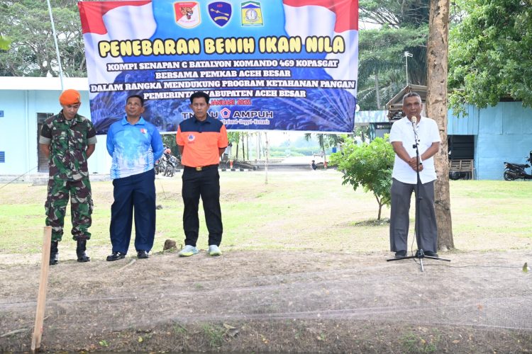 Aceh Besar Lepas Bibit Ikan, Dukungan Nyata Pelestarian Lingkungan dan Ketahanan Pangan