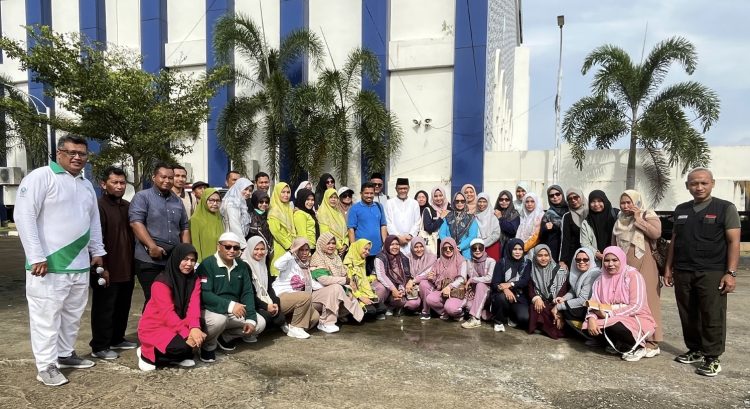 Kemenag Banda Aceh Gelar Senam Kebugaran dan Tes Kesehatan untuk JCH 2025