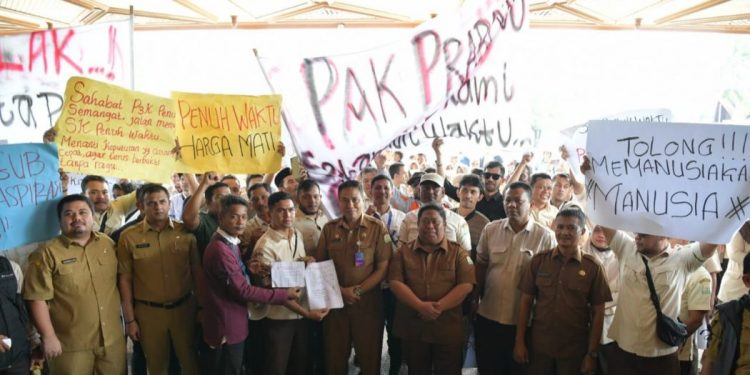 Pegawai Kontrak Tuntut Diangkat Jadi PPPK Penuh Waktu, Pemerintah Aceh Janji Perjuangkan