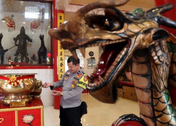 Atraksi Barongsai Tampil 21 Lokasi dalam Perayaan Imlek di Kota Banda Aceh