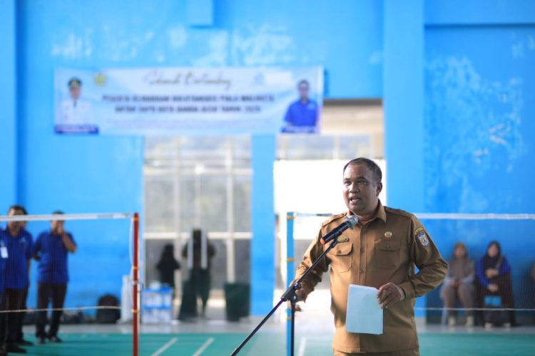 Tirta Daroy Gelar Turnamen Bulutangkis, Pj Sekda: Tingkatkan Kinerja dan Silaturahmi