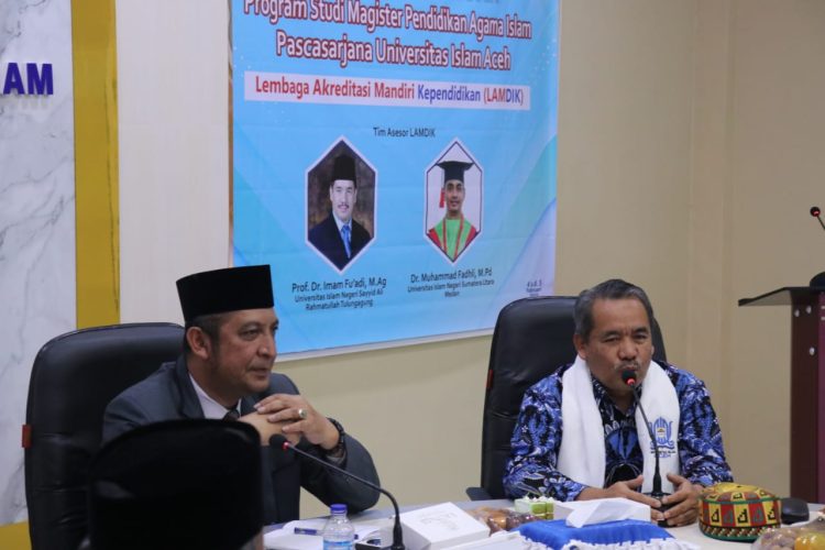 Asesor LAMDIK Lakukan Asesmen Lapangan Magister PAI Universitas Islam Aceh