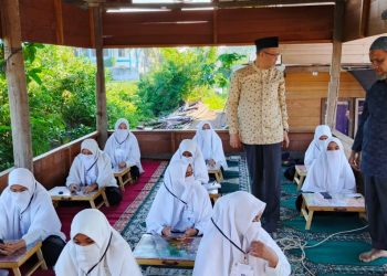 Monitoring dan Evaluasi Imtihan Wathani di Markaz Al Ishlah Al Aziziyah