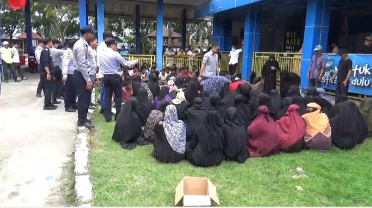 Imigran Rohingya Ditangkap