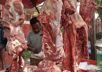 Harga Daging Meugang di Kota Langsa Capai Rp160.000 per Kilogram