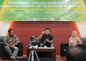 Almuniza Paparkan Program Urban Farming pada Seminar Internasional Fakultas Pertanian USK