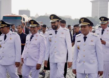 Muzakir Manaf dan Fadhlullah Hadiri Pelantikan Kepala Daerah se-Indonesia di Istana Negara