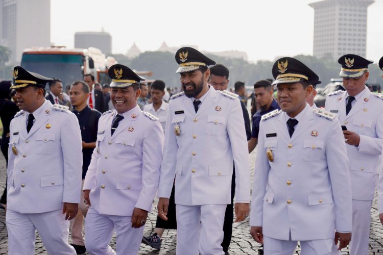 Muzakir Manaf dan Fadhlullah Hadiri Pelantikan Kepala Daerah se-Indonesia di Istana Negara